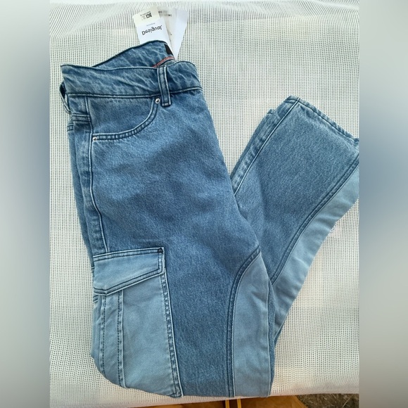 NEW MENS Desigual Blue Denim Cargo size 30 - Picture 8 of 13